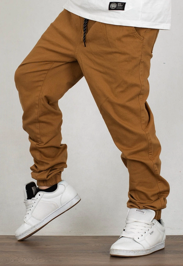 Spodnie Jigga Wear Jogger Crown miodowo czarne