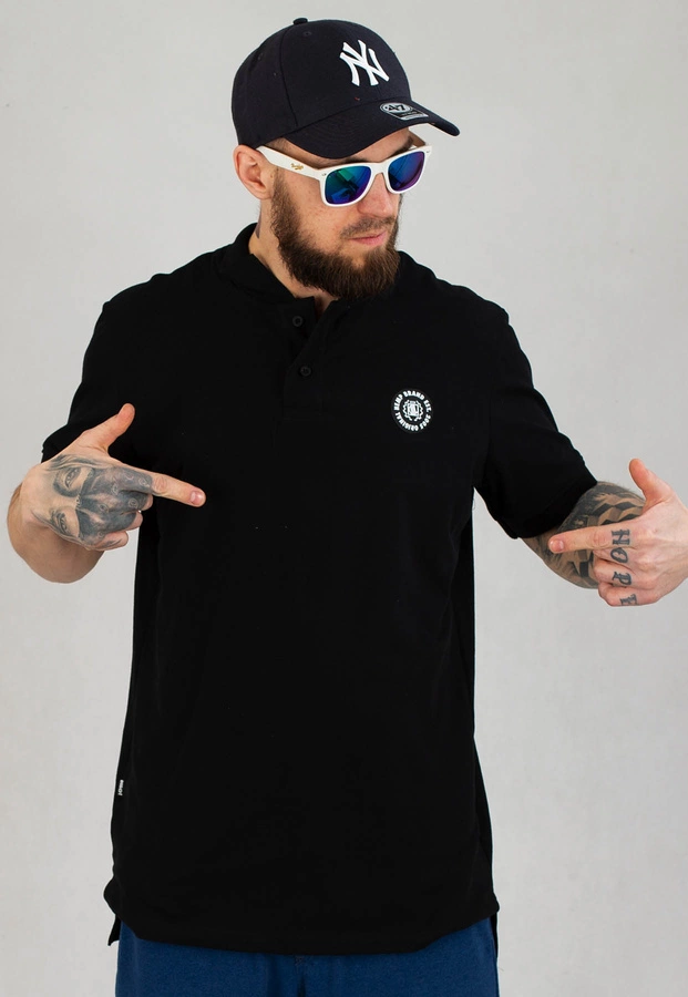 T-shirt Polo Diil Circle czarny