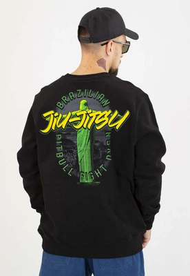 Bluza Pit Bull Bez Kaptura BJJ Fight DVSN czarna