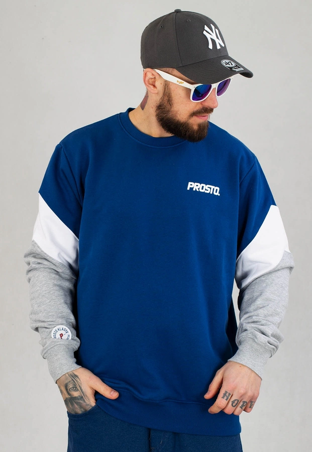 Bluza Prosto Crewneck Ekler niebieska