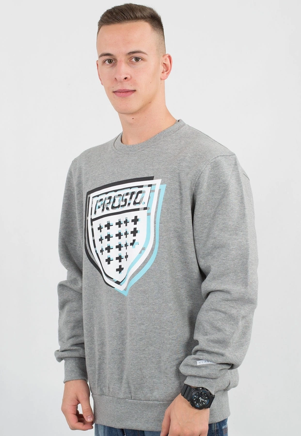 Bluza Prosto 3D szara