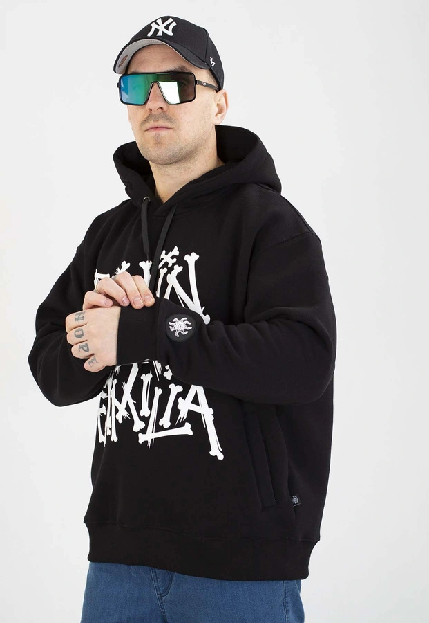 Bluza Brain Dead Familia Bones czarna