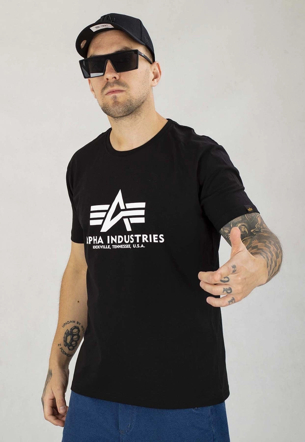 T-shirt Alpha Industries Basic 100501 czarny