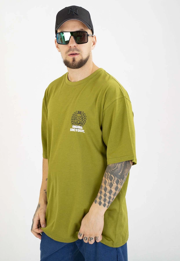 T-shirt Mass Motto oliwkowy