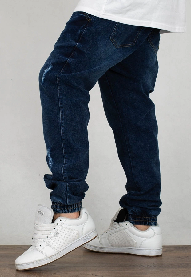 Spodnie Moro Sport Joggery Mini Slant Tag Pocket medium jeans z dziurami