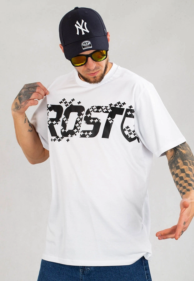 T-shirt Prosto Plusrain biały