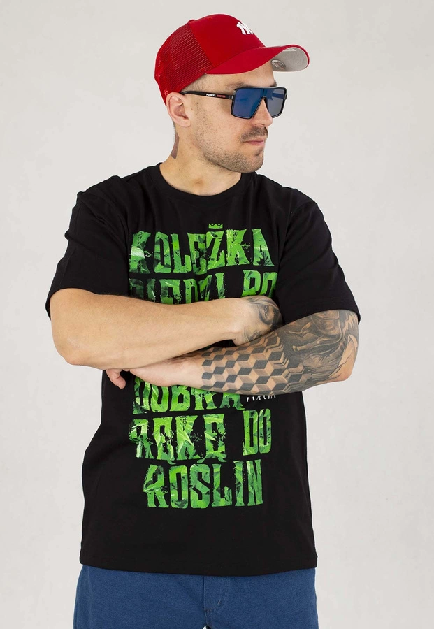 T-shirt Chada Koleżka czarny