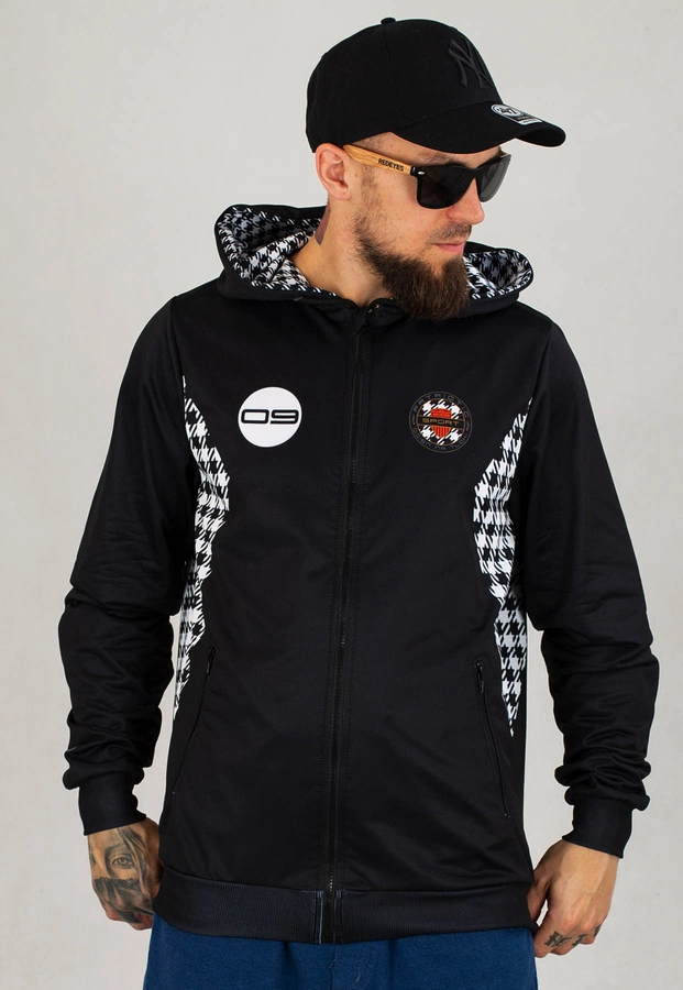 Bluza Patriotic x Epis Hoodie Ogień Na Tłoki czarna