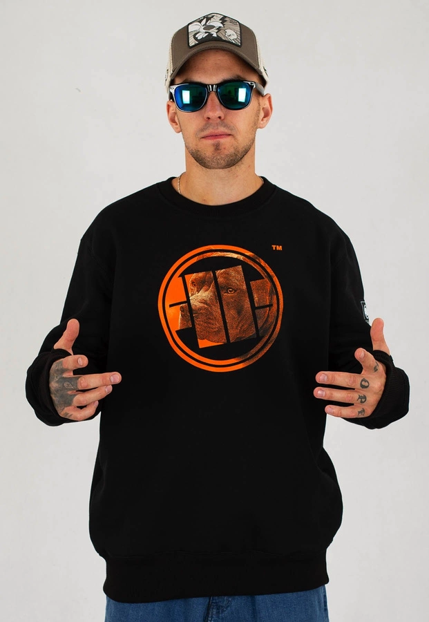 Bluza Pit Bull Orange Dog czarna