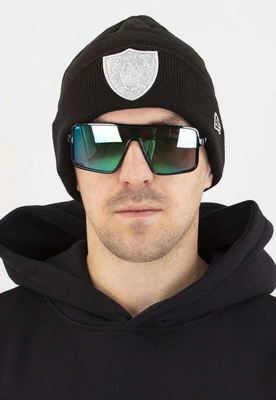 Czapka Zimowa New Era Metallic Raiders 60691265 czarna