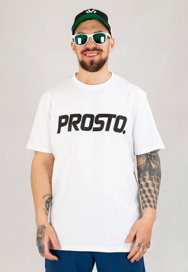 T-shirt Prosto Biglog biały