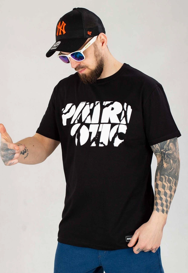 T-shirt Patriotic CLS Torn czarny