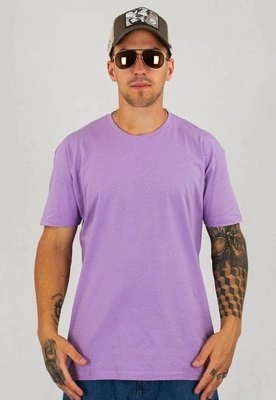 T-shirt Niemaloga 190 One Color jasno fioletowy