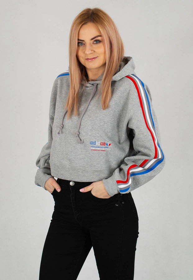 Bluza Adidas Tricolor Trefoil GN2855 szara