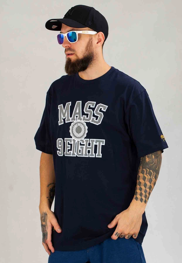 T-shirt Mass Athletic granatowy