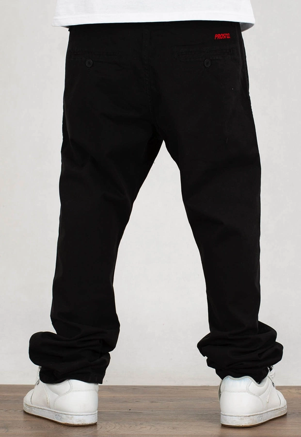 Spodnie Prosto Chino Yung black