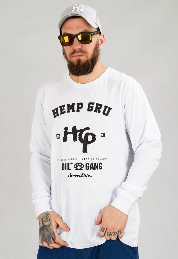 Longsleeve Diil Hemp G biały