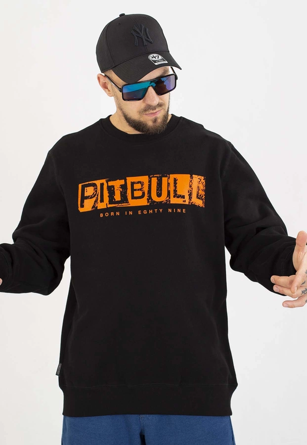 Bluza Pit Bull Bez Kaptura Blacky czarna