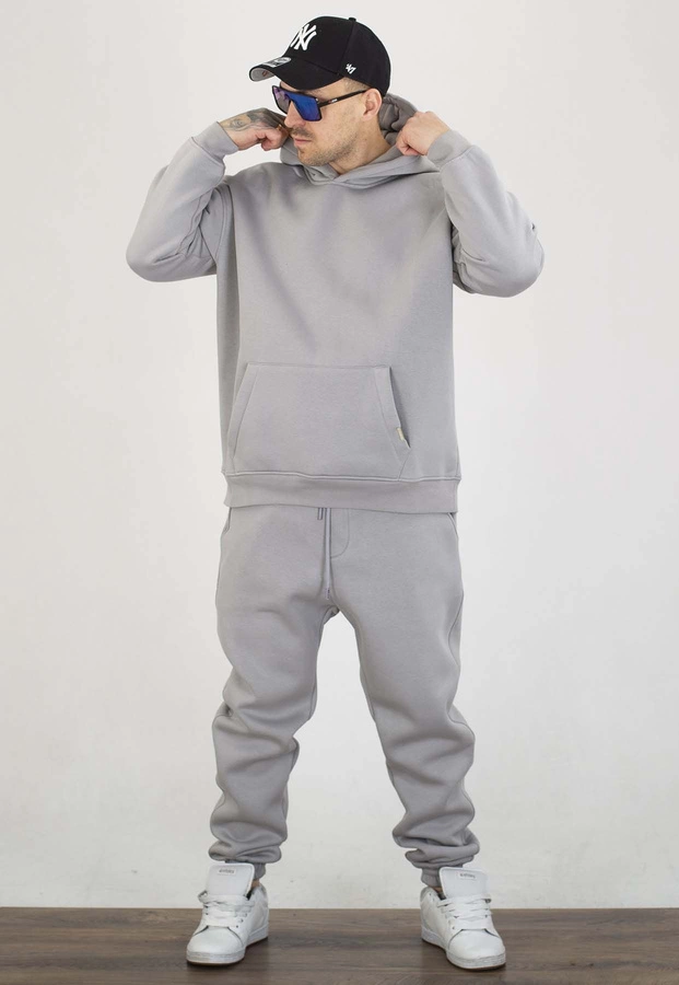 Komplet Dresowy I8 Denim Basic szary