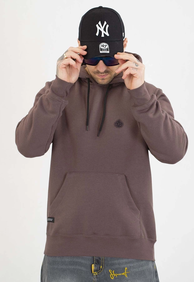 Bluza Elade Z Kapturem Icon Mini Logo II brązowa