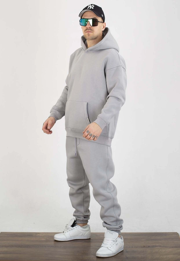 Komplet Dresowy I8 Denim Basic szary