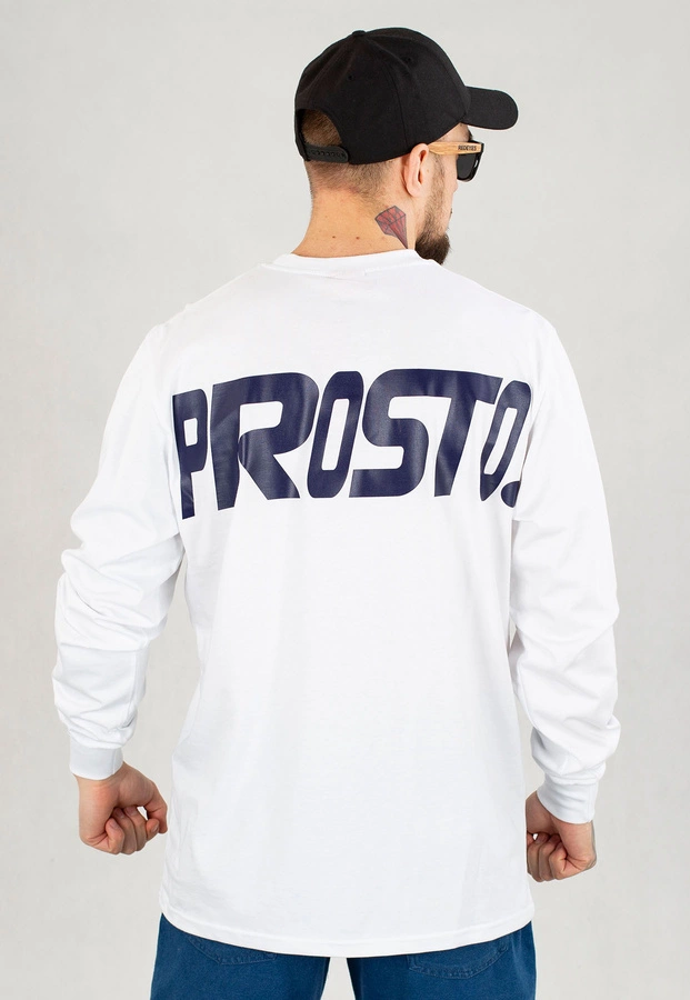 Longsleeve Prosto Flazz biały