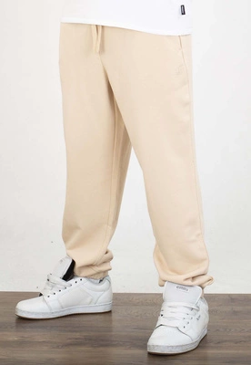 Dresy Jigga Wear Baggy Logo Drawcord beżowe