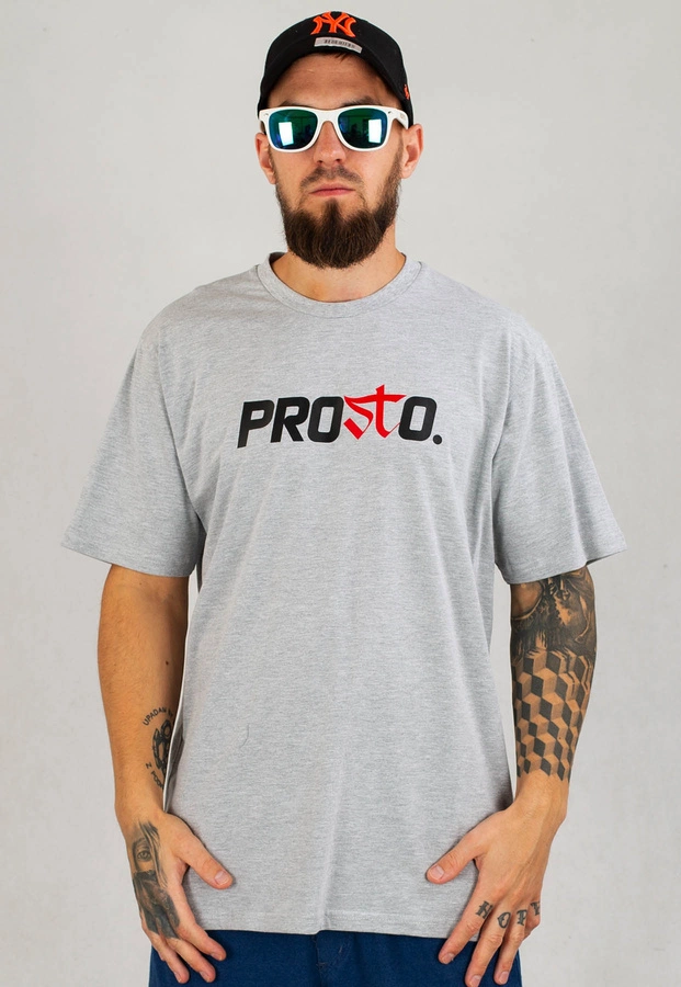 T-shirt Prosto Este szary