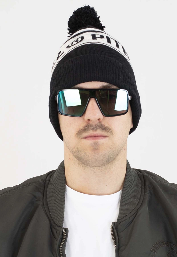 Czapka Zimowa Pit Bull Vermel Pitbull R black white