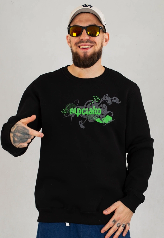 Bluza El Polako Crewneck Ep Ink czarna