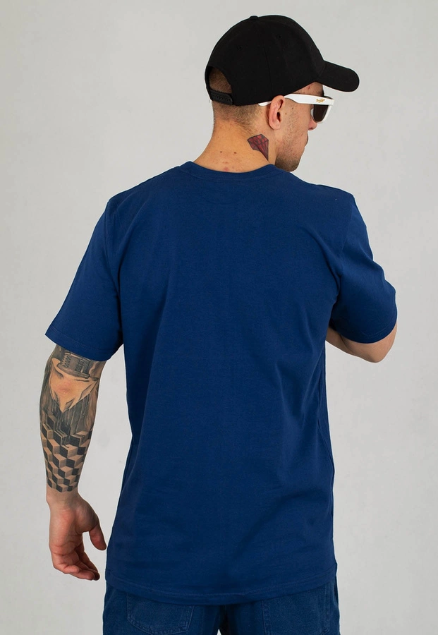T-shirt Dudek P56 Polski Rap granatowy