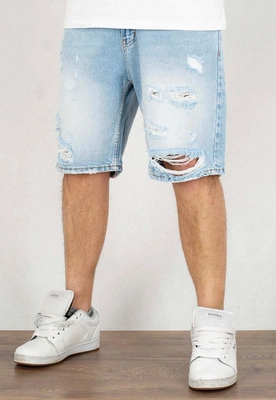 Spodenki I8 Denim Sho4 light blue