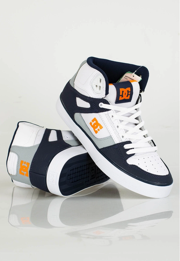 Buty DC Shoes Pure HT WC M ADYS400043 biało niebieskie 