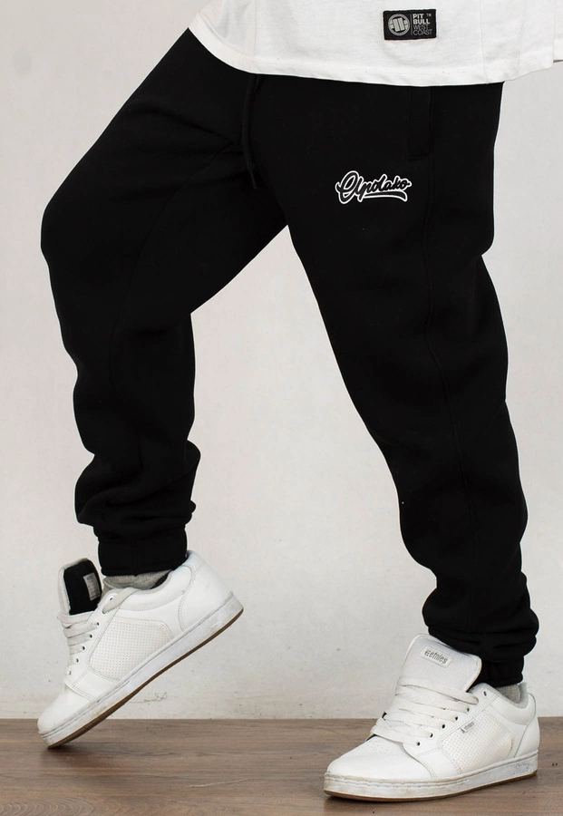 Dresy El Polako Slim Fit Classic Outline czarne