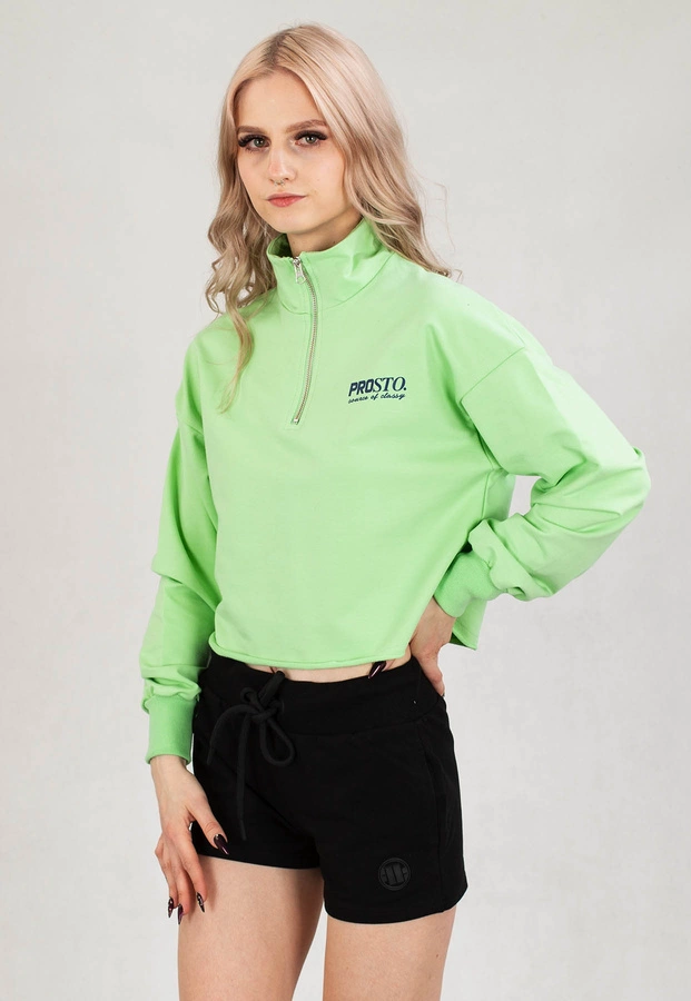 Bluza Prosto ZIP Genuma zielona