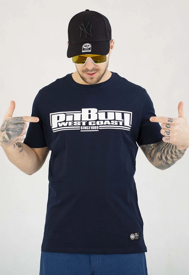 T-shirt Pit Bull Classic Boxing 190 dark navy