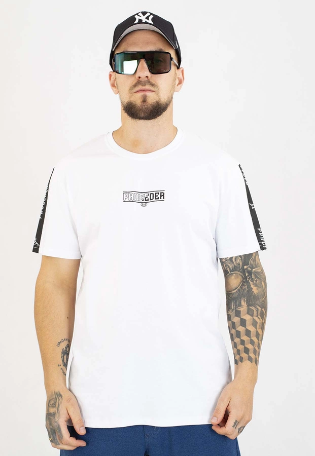 T-shirt Chada Proceder Cut Tape biały