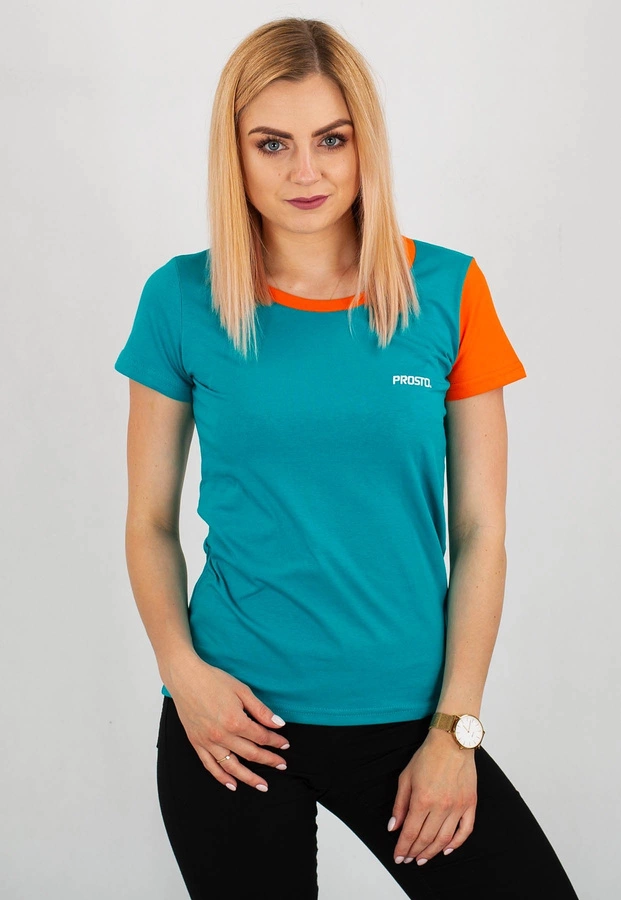 T-shirt Prosto Amazie morski