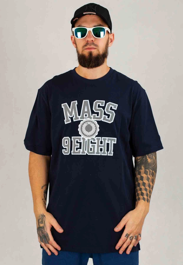 T-shirt Mass Athletic granatowy