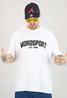 T-shirt Moro Sport College biały