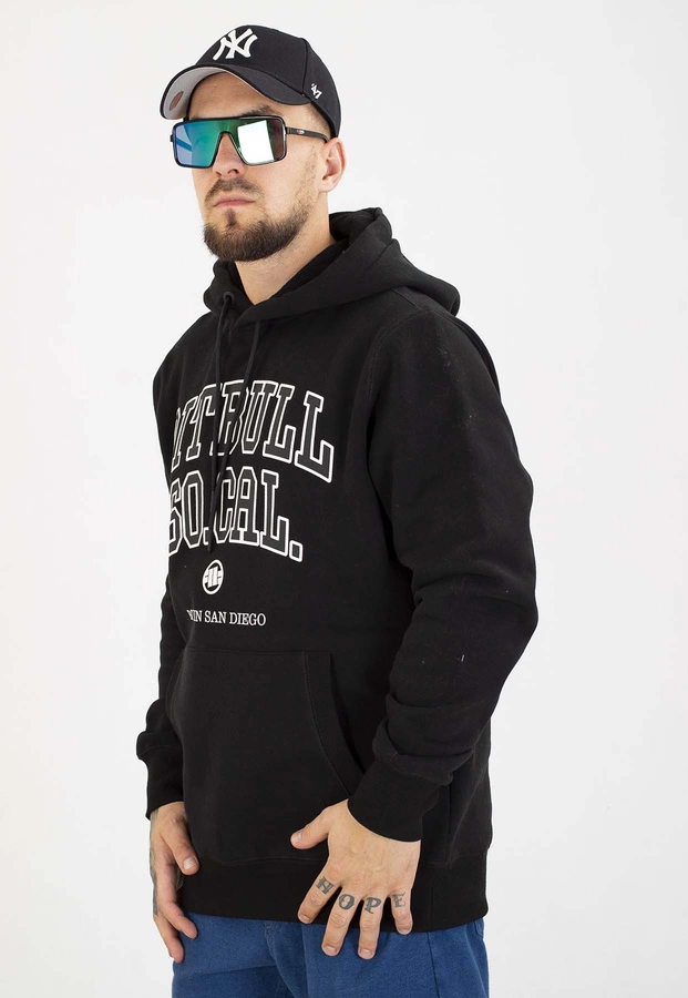 Bluza Pit Bull Z Kapturem So Cal black