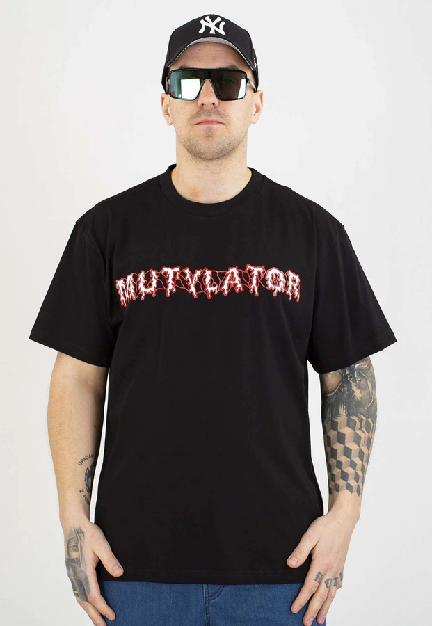T-shirt Brain Dead Familia Mutylator czarny