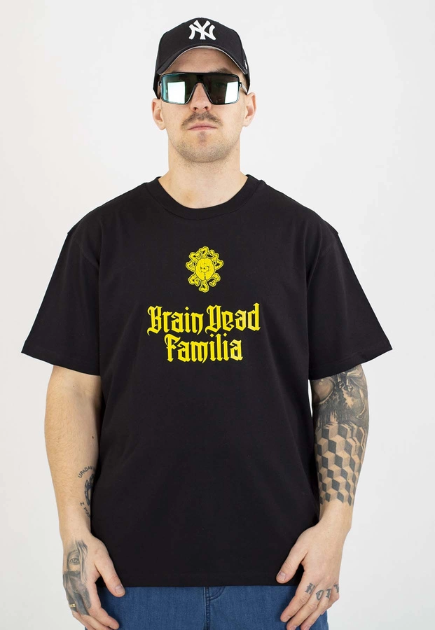 T-shirt Brain Dead Familia Gothic czarny