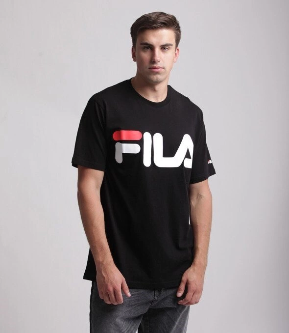 FILA-Classic Logo T-shirt Czarny