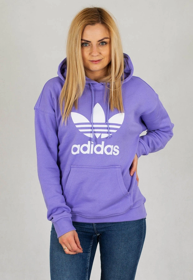 Bluza Adidas Trefoil GN2953 fioletowa