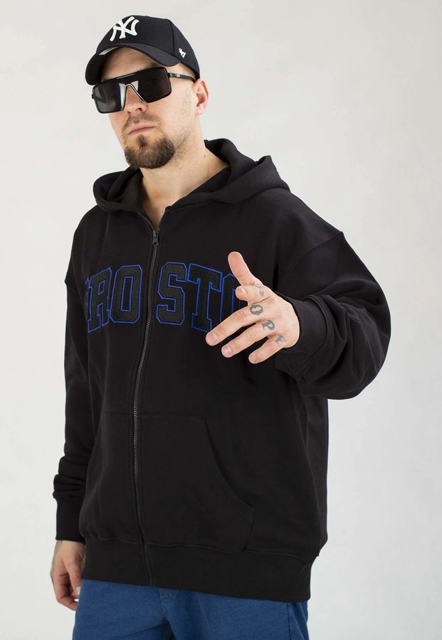 Bluza Prosto Z kapturem ZIP Axel czarna