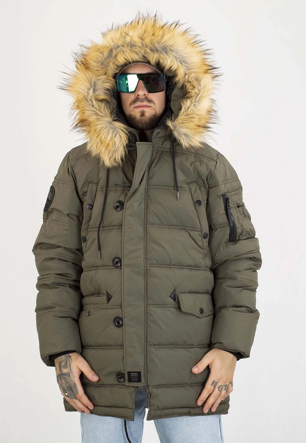 Kurtka Pit Bull Zimowa Parka Kingston II olive
