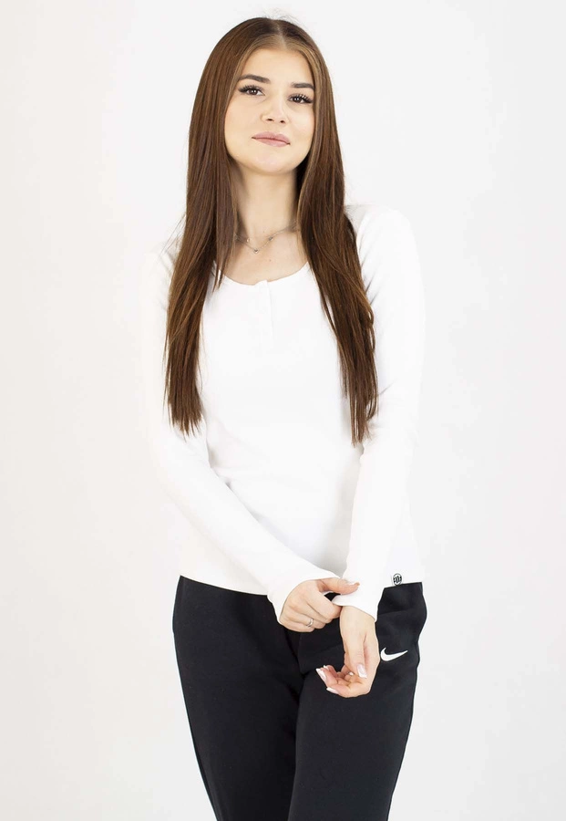 Longsleeve Pit Bull RIB 300 white