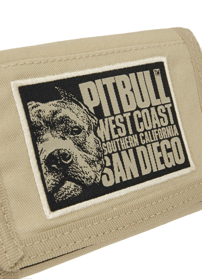 Portfel Pit Bull Canvas Blood Dog piaskowy