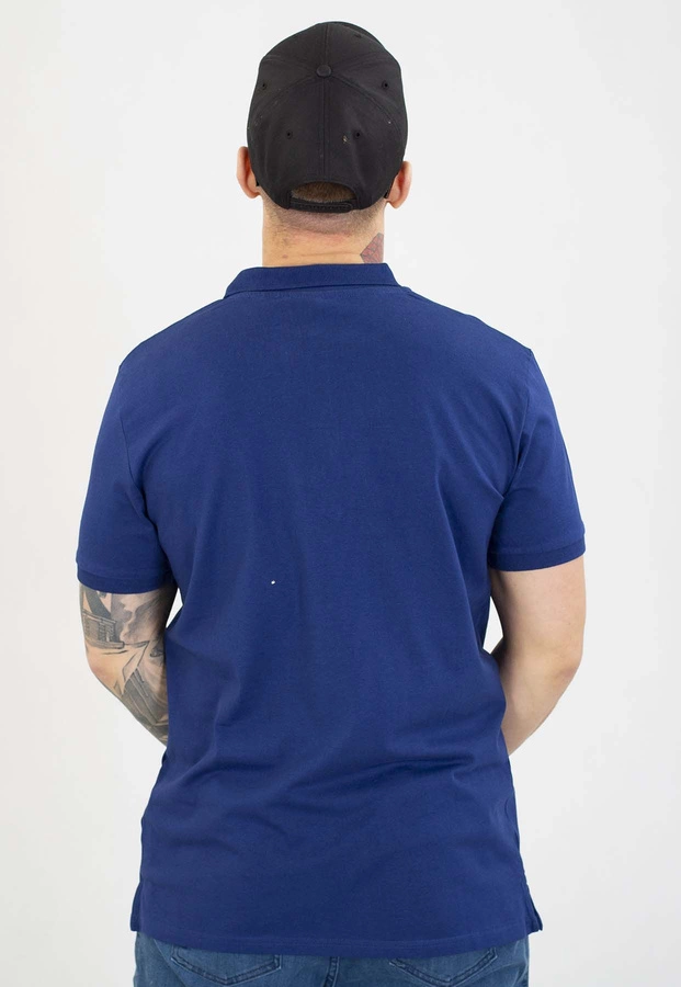 T-shirt Polo 4F M367 granatowy